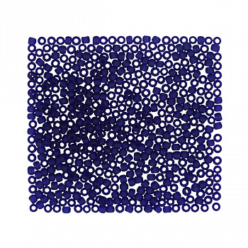 Бисер Япония TOHO 11/0  круглый 2  2.2 мм 5 х 5 г №0008DF синий матовый