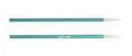 47512 Knit Pro Спицы съемные для вязания Zing 3,25мм для длины тросика 28-126см, алюминий, изумрудный, 2шт