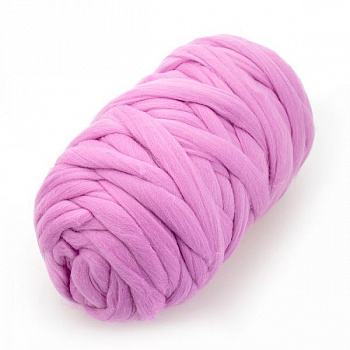 Пряжа для вязания ТРО Зефир (100% мериносовая шерсть) 500г/50м цв.0156 сиреневые дали