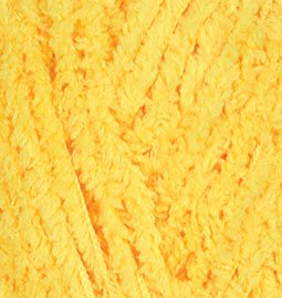 Пряжа для вязания Ализе Softy (100% микрополиэстер) 5х50г/115м цв.216 желтый
