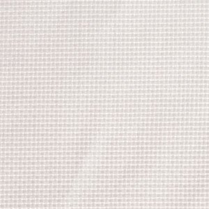 Канва арт.ТВМ-B14 (W14) шир.150 см мелкая цв.белый уп. 20м