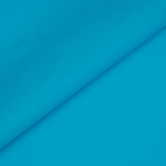 Ткань Поплин стрейч 125 г/м² 97% хлопок, 3% спандекс шир.150 см арт.TBY.Csp.1802.43 цв.43 ярко-голубой рул.25м