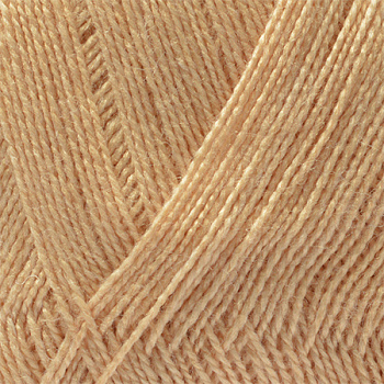Пряжа для вязания КАМТ Шалунья Лайт (55% шерсть меринос, 45% акрил) 5х100г/600м цв.006 св.бежевый