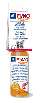FIMO Liquid декоративный гель для запекания, цв.золотой, 50 мл арт.8050-11