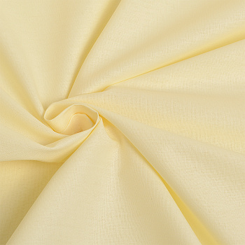 Ткань ранфорс гладкокраш., арт.SL218115-V46, 130г/м², 100% хлопок, шир.240см, цв.нежно желтый, уп.10м