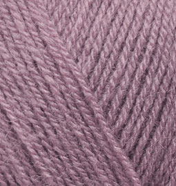 Пряжа для вязания Ализе Superlana TIG (25% шерсть, 75% акрил) 5х100г/570 м цв.312 лиловый
