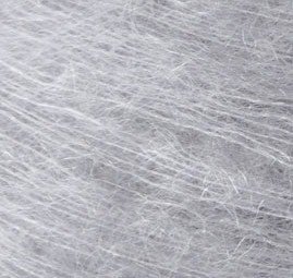 Пряжа для вязания Ализе Kid Royal (62% кид мохер, 38% полиамид) 5х50г/500м цв.052 серый