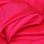 Ткань шелк Армани 90г/м² 97% ПЭ 3% Спандекс шир.150см арт.TBYArm-152 цв.152 розовый неон рул.25м