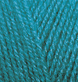 Пряжа для вязания Ализе Sekerim Bebe (100% акрил) 5х100г/320м цв.212 петроль