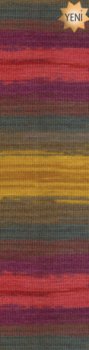 Пряжа для вязания Ализе Angora Gold Batik (20% шерсть, 80% акрил) 5х100г/550м цв.3368