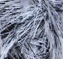Пряжа для вязания Ализе Decofur Травка (100% полиэстер) 5х100г/110м цв.1366 белый с черным