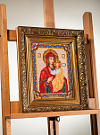 Набор для вышивания бисером КРОШЕ арт. В-163 Смоленская Богородица 20x25 см