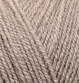 Пряжа для вязания Ализе Superlana TIG (25% шерсть, 75% акрил) 5х100г/570 м цв.541 норка