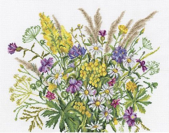 Набор для вышивания РТО арт.M301 Полевые цветы 40х32 см