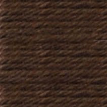 Нитки для вязания Фиалка (100% хлопок) 6х75г/225м цв.3704 коричневый, С-Пб