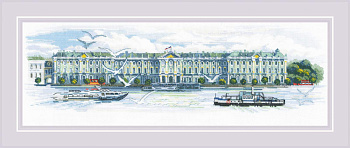 Набор для вышивания РИОЛИС арт.1981 Зимний дворец 40х50 см
