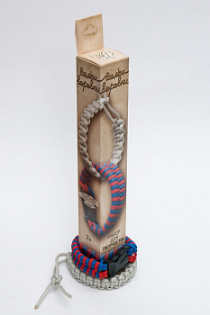 Набор для творчества Вяжи веревки арт.584 Змейка красно-синяя