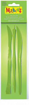 Makins Комплект инструментов для полимерной глины из 3 предметов: резак, стамеска, нож для нанесения текстуры арт. 35002