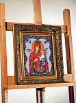 Набор для вышивания бисером КРОШЕ арт. В-162 Иверская Богородица 20x24 см