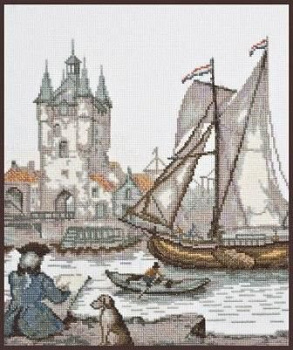 Набор для вышивания ПАЛИТРА арт.07.009 Голландский художник 23х26 см