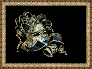 Набор ЧМ арт. КС-092 для изготовления картины со стразами Тайна венецианской ночи 30,3х42 см