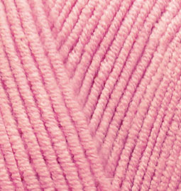 Пряжа для вязания Ализе Cotton gold (55% хлопок, 45% акрил) 5х100г/330м цв.033 ярк.розовый