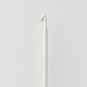 30820 Knit Pro Крючок для вязания афганский Basix Aluminum 2мм/30см, алюминий, серый