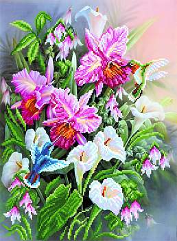 Рисунок на шелке МАТРЕНИН ПОСАД арт.37х49 - 4183 Пленительный аромат