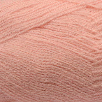 Пряжа для вязания ПЕХ Ангорская тёплая (40% шерсть, 60% акрил) 5х100г/480м цв.265 розовый персик