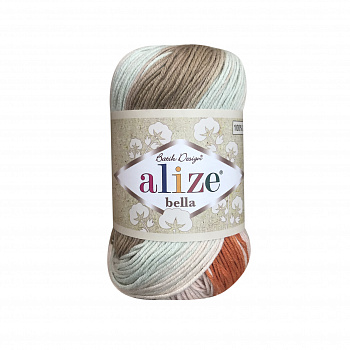 Пряжа для вязания Ализе Bella Batik (100% хлопок) 5х50г/180м цв.7103