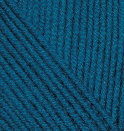 Пряжа для вязания Ализе Cashmira (100% шерсть) 5х100г/300м цв.017 петрольный