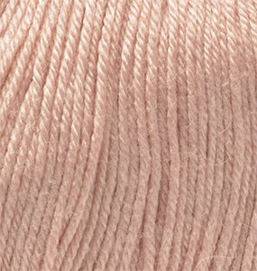 Пряжа для вязания Ализе Baby Wool (20% бамбук, 40% шерсть, 40% акрил) 10х50г/175м цв.161 пудра