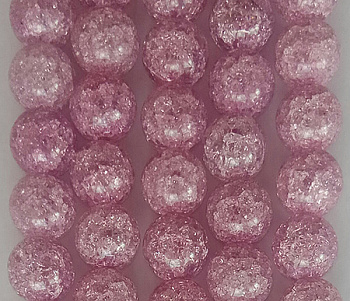 Бусины Сахарный кварц круглые арт. МБ.УТ1-11175 10мм цв.розовый отверстие 1мм, около 40шт/нить