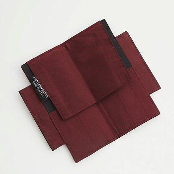350681 Knit Pro Органайзер для рукоделия Lantern Moon Dahlia, ткань, бордовый