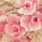 Набор для вышивания РИОЛИС арт.1618 Розовый гранат 40х30 см