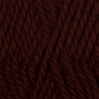 Пряжа для вязания КАМТ Воздушная (25% меринос, 25% шерсть, 50% акрил) 5х100г/370м цв.268 т.шоколад