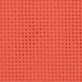 Канва для вышивания мелкая арт.851 (613/13) (10х60кл) 40х50см цв.коралл