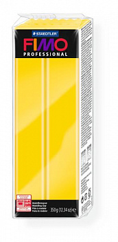 FIMO professional полимерная глина, запекаемая в печке, уп. 350г цв.желтый, арт.8001-1