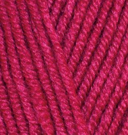 Пряжа для вязания Ализе Superlana maxi (25% шерсть, 75% акрил) 5х100г/100м цв.649 рубин