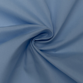 Ткань рубашечная 115 г кв.м 65% полиэстер, 35% хлопок шир.150 см арт.Р.32700.11 цв.11 голубой уп.25м (±5м)