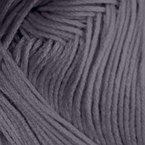 Нитки для вязания кокон Ромашка (100% хлопок) 4х75г/320м цв.7004 серый, С-Пб