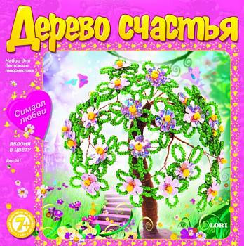 LORI Дер-001 Дерево счастья Яблоня в цвету