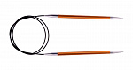 47154 Knit Pro Спицы круговые для вязания Zing 2,75мм/100см, алюминий