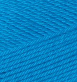 Пряжа для вязания Ализе Diva Stretch (92% микроакрил, 8% РВТ) 5х100г/400м цв.245 голубой Сочи