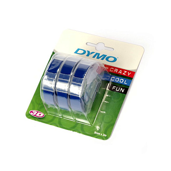 Лента OMEGA арт.DYMO-12744/S0847740 для механических принтеров 9ммх3м цв.синий