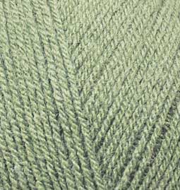 Пряжа для вязания Ализе Superlana TIG (25% шерсть, 75% акрил) 5х100г/570 м цв.138 зеленый миндаль