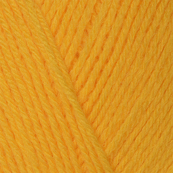 Пряжа для вязания ПЕХ Детский каприз трикотажный (50% мериносовая шерсть, 50% фибра) 5х50г/400м цв.075 желтая роза