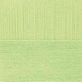 Пряжа для вязания ПЕХ Летняя (100% Мерсеризованный хлопок) 5х100г/330м цв.041 салатовый