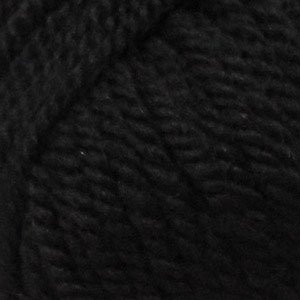 Пряжа для вязания ПЕХ Зимний вариант (95% шерсть, 5% акрил) 10х100г/100м цв.002 черный