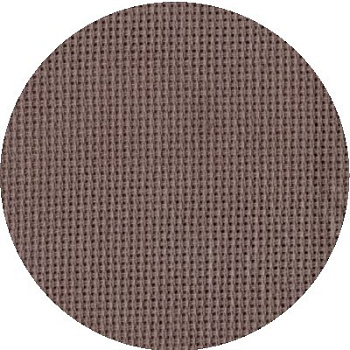 Канва для вышивания крупная №854 (960) (10смх44кл) шир.150 см цв.283 какао уп.5м
